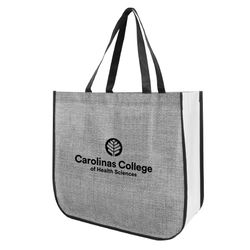 Image of Heathered Non-Woven Tote Bag
