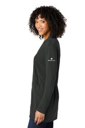 Image of Ladies Microterry Cardigan