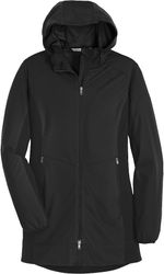 Image of Port Authority® Ladies Active Hooded Soft Shell Jacket