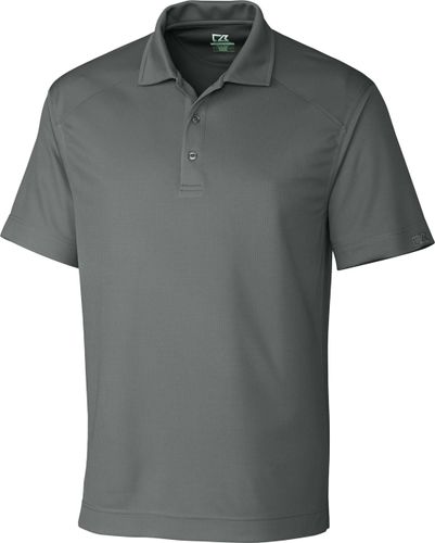 Cutter & Buck CB Drytec Genre Textured Solid Mens Polo image thumbnail