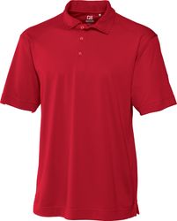 Image of Cutter & Buck CB Drytec Genre Textured Solid Mens Polo