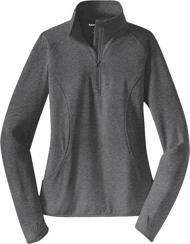 Sport-Tek® Ladies Sport-Wick® Stretch 1/2-Zip Pullover image thumbnail