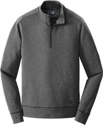 Image of New Era® Tri-Blend Fleece 1/4-Zip Pullover