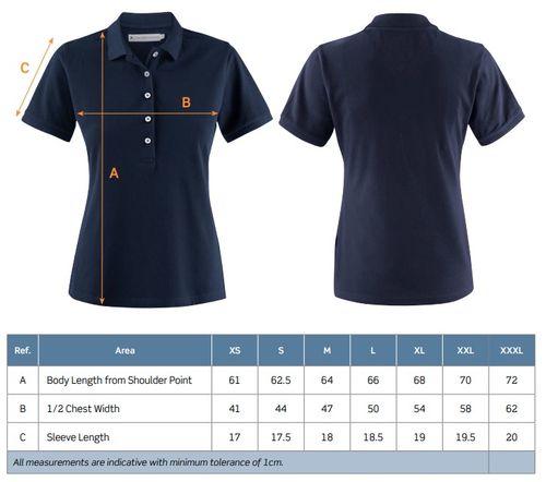Navy Business Polo Shirt - Ladies image thumbnail