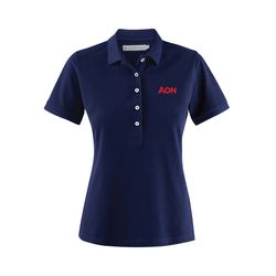 Image of Navy Business Polo Shirt - Ladies