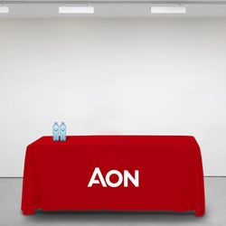 Image of Aon Red Tablecloth 