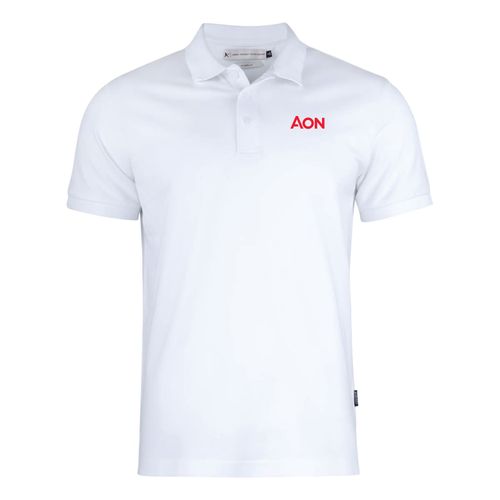 White Business Polo Shirt - Mens image thumbnail