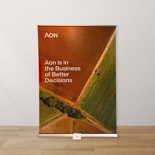 25001 - WIDE Pull Up Banner - Event Loan (156cm L x 25cm W x 12cm H, 10kg) image thumbnail