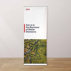 Image of 25007 - STD Pull Up Banner - Event Loan (90cm L x 25cm W x 12cm H, 6kg)