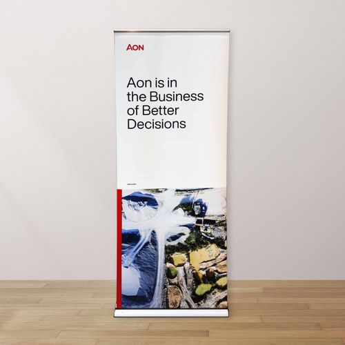 25009 - STD Pull Up Banner - Event Loan (90cm L x 25cm W x 12cm H, 6kg) image thumbnail