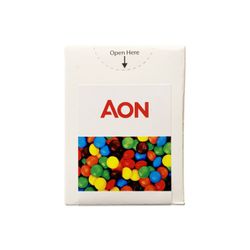 Image of M&M's - Aon - Flip Lid Cardboard Box 