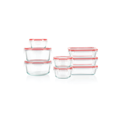 Image of Pyrex Freshlock 16pc Glass Storage Set