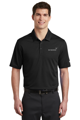 Nike Men's Dri-Fit Textured Polo (Decorated on Demand) image thumbnail