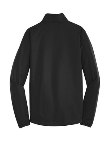Black Unisex Softshell Jacket (Decorated on Demand) image thumbnail