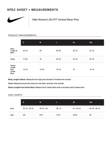 Women's Nike DrFit Vertical Mesh Polo (Decorated on Demand) image thumbnail