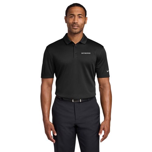 Nike Men's Dri-Fit Textured Polo (Decorated on Demand) image thumbnail