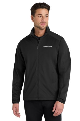 Black Unisex Softshell Jacket (Decorated on Demand) image thumbnail