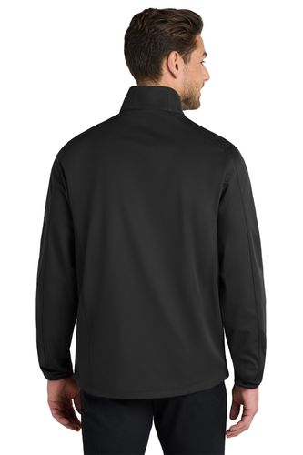 Black Unisex Softshell Jacket (Decorated on Demand) image thumbnail