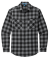 Grey/Black Buffalo Check