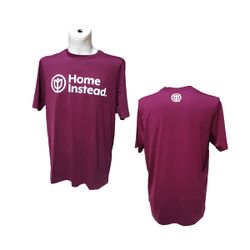 Image of Men's Tri-blend Tee with double imprint