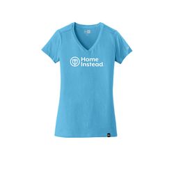 Image of New Era® Ladies Heritage Blend V-Neck Tee