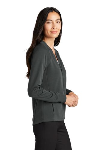 MERCER+METTLE Women's Double-Knit Bomber MM3001 image thumbnail