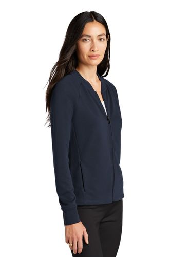MERCER+METTLE Women's Double-Knit Bomber MM3001 image thumbnail