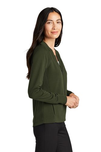 MERCER+METTLE Women's Double-Knit Bomber MM3001 image thumbnail