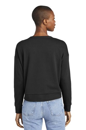 District Women's Perfect Tri Fleece V-Neck Sweatshirt DT1312 image thumbnail