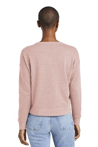 District Women's Perfect Tri Fleece V-Neck Sweatshirt DT1312 image thumbnail