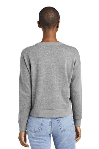 District Women's Perfect Tri Fleece V-Neck Sweatshirt DT1312 image thumbnail