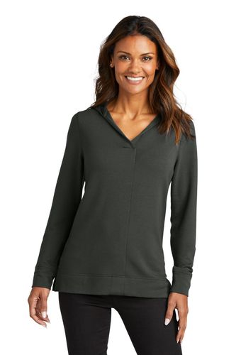 Port Authority Ladies Microterry Pullover Hoodie LK826 image thumbnail