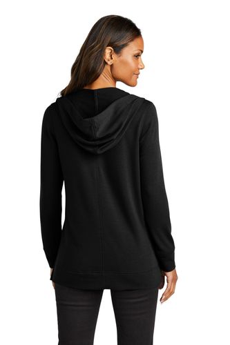 Port Authority Ladies Microterry Pullover Hoodie LK826 image thumbnail