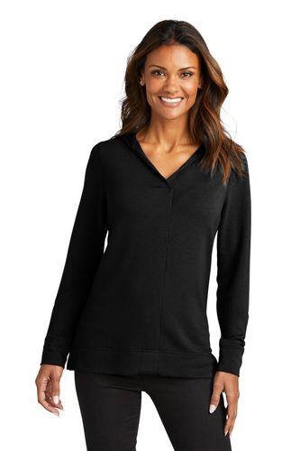 Port Authority Ladies Microterry Pullover Hoodie LK826 image thumbnail