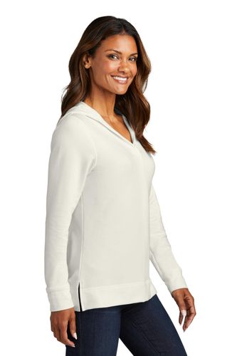 Port Authority Ladies Microterry Pullover Hoodie LK826 image thumbnail