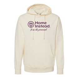Image of Icon Unisex Lightweight Loopback Terry Hooded Sweatshirt