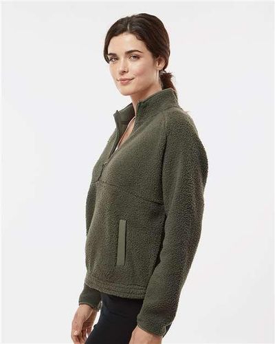 Women's Everest Half Zip Pullover - BW8501 image thumbnail