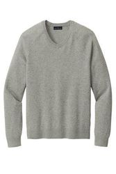 Image of Brooks Brothers Cotton Stretch V-Neck Sweater BB18400