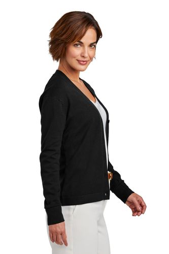 Brooks Brothers Women's Cotton Stretch Cardigan Sweater BB18405 image thumbnail