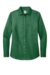 Image of Brooks Brothers Women's Wrinkle-Free Stretch Nailhead Shirt BB18003