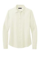 Image of Brooks Brothers Women's Full-Button Satin Blouse BB18007