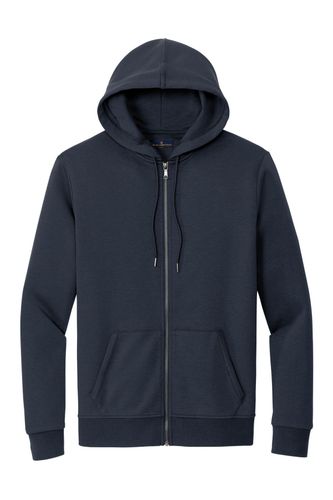 Brooks Brothers Double-Knit Full-Zip Hoodie BB18208 image thumbnail