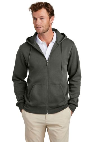 Brooks Brothers Double-Knit Full-Zip Hoodie BB18208 image thumbnail