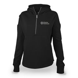 Image of WOMEN'S WILLOW SCALLOP HEM HOODIE