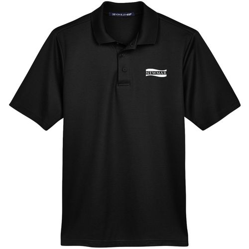 NEWS121 Mens Plaited Polo image thumbnail