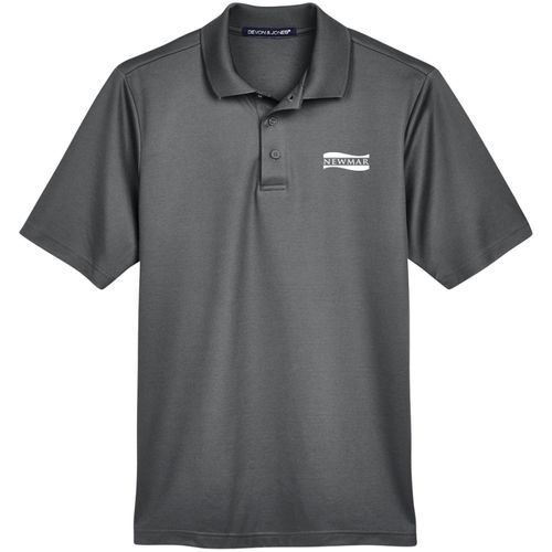 NEWS121 Mens Plaited Polo image thumbnail