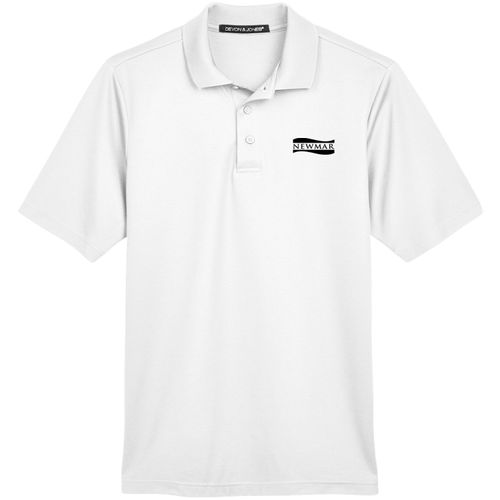 NEWS121 Mens Plaited Polo image thumbnail