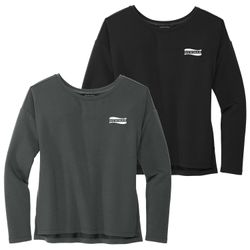 Image of NEWS128 Ladies Drop Shoulder Pullover