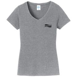 Image of NEWS131 Ladies Vneck Fan Favorite Tee