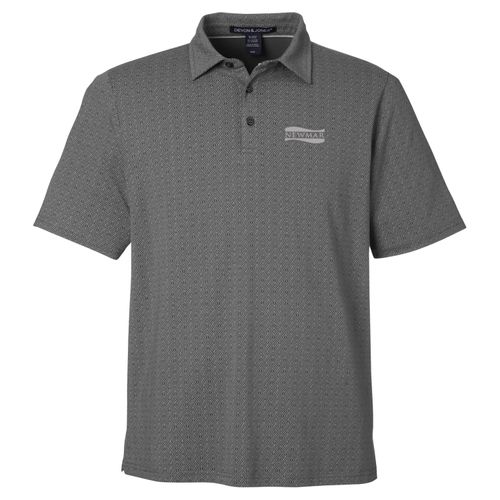 NEWS144 Mens Geo Polo image thumbnail